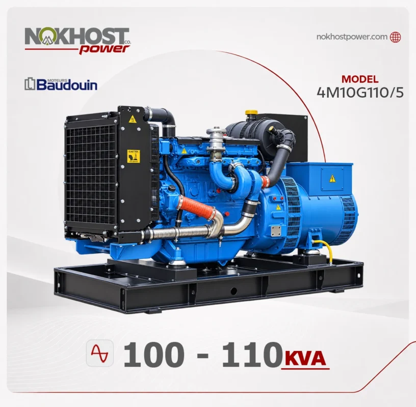 دیزل ژنراتور 110 کاوا بادوین 4M10G110/5
