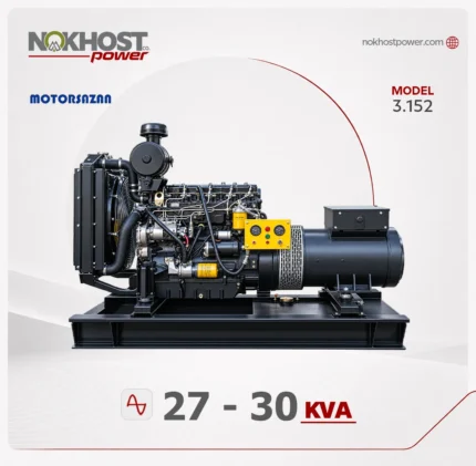 دیزل ژنراتور 30 کاوا موتور سازان تبریز 3.152