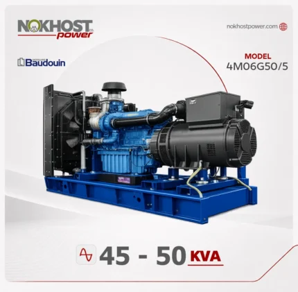 دیزل ژنراتور 50 کاوا بادوین 4M06G50/5