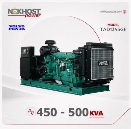 دیزل ژنراتور 500 کاوا ولوو TAD1345GE