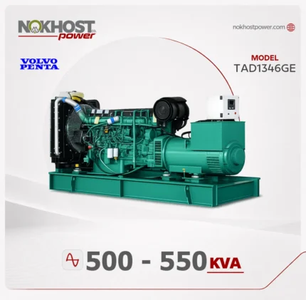 دیزل ژنراتور 550 کاوا ولوو TAD1346GE