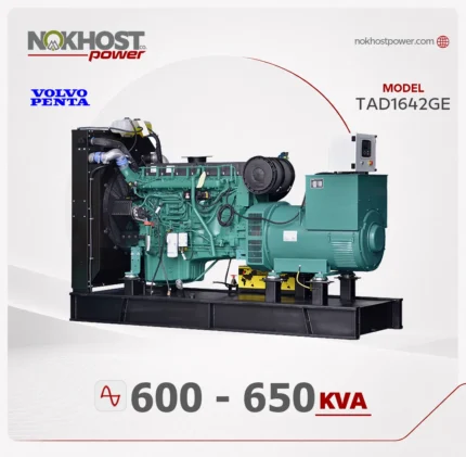 دیزل ژنراتور 650 کاوا ولوو TAD1642GE