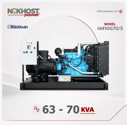 دیزل ژنراتور 70 کاوا بادوین 4M10G70/5