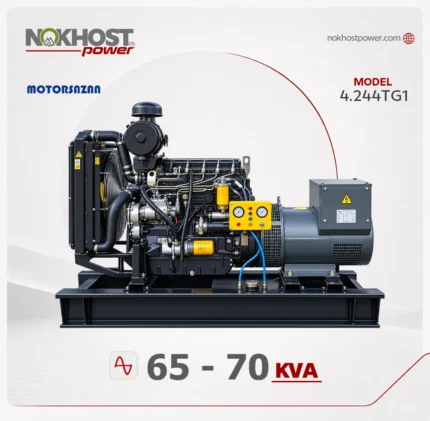 دیزل ژنراتور 70 کاوا موتور سازان تبریز 4.244TG1