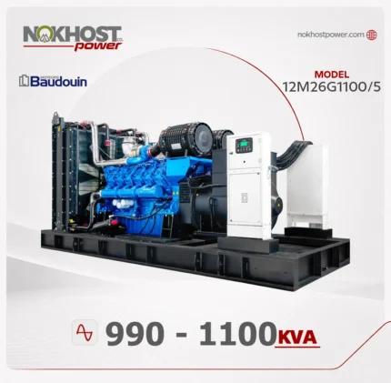 دیزل ژنراتور 1100 کاوا بادوین 12M26G1100/5