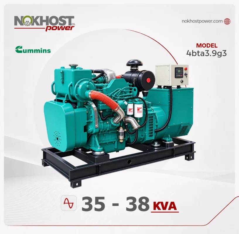 دیزل ژنراتور 38 کاوا کامینز 4bta3.9g3