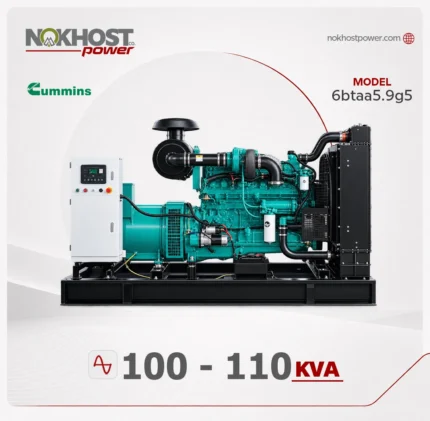 دیزل ژنراتور 110 کاوا کامینز 6btaa5