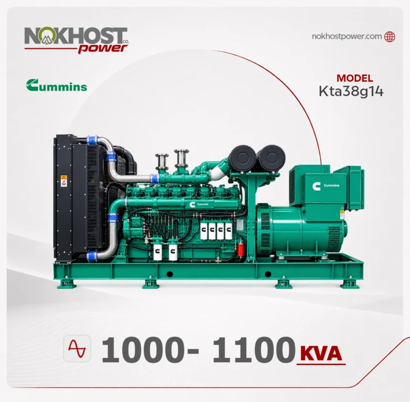 دیزل ژنراتور 1100 کاوا کامینز Kta38g14