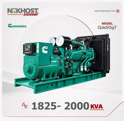 دیزل ژنراتور 2000 کاوا کامینز Qsk60g7