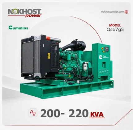 دیزل ژنراتور 220 کاوا کامینز Qsb7g5