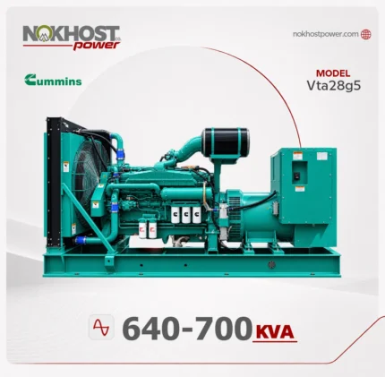 دیزل ژنراتور 700 کاوا کامینز Vta28g5
