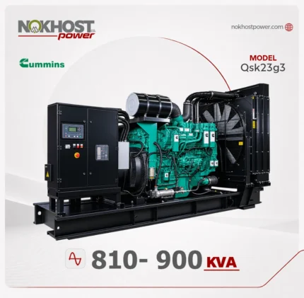 دیزل ژنراتور 900 کاوا کامینز Qsk23g3